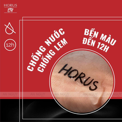 Bút Kẻ Mắt Horus Waterproof Eyeliner 1gr #01-Jet Black