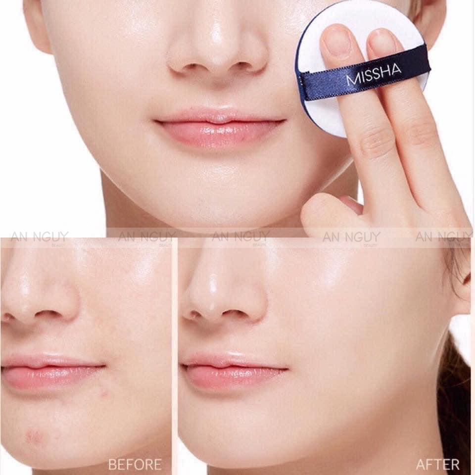 Phấn Nước Missha Magic Cushion Cover Lasting SPF50+ PA+++ Che Phủ Mọi Khuyết Điểm 15gr