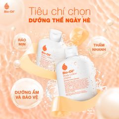 Sữa Dưỡng Thể Bio-Oil Body Lotion Dưỡng Ẩm Toàn Thân 175ml