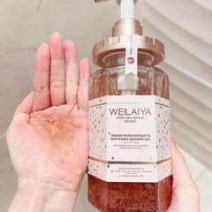 Sữa Tắm Weilaiya Shower Gel Làm Sáng Da, Thơm Mát 450ml