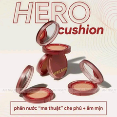 Phấn Nước Aprilskin Hero Cushion SPF50+ PA ++++ Che Phủ Mọi Khuyết Điểm