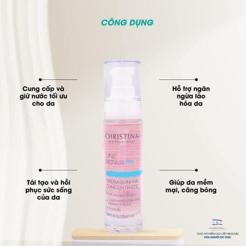 Tinh Chất Christina Line Repair Plus Cấp Nước Trẻ Hoá Và Phục Hồi Da 50ml