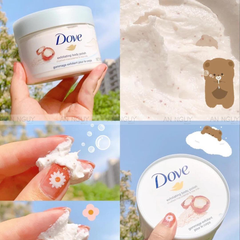 Tẩy Tế Bào Chết Body DOVE Creme Dusch-Peeling 225ml