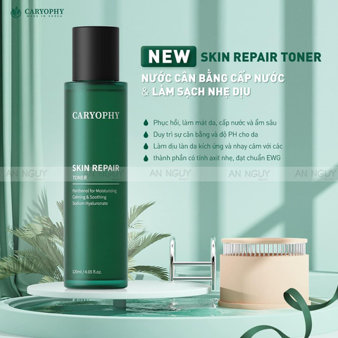 Nước Hoa Hồng Caryophy Skin Repair Toner Dưỡng Ẩm, Làm Dịu Da 120ml