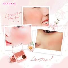 Phấn Má Hồng SilkyGirl Blush Hour Kèm Cọ 3gr