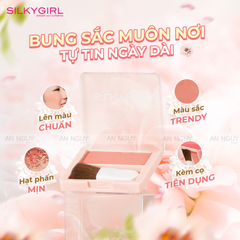 Phấn Má Hồng SilkyGirl Blush Hour Kèm Cọ 3gr