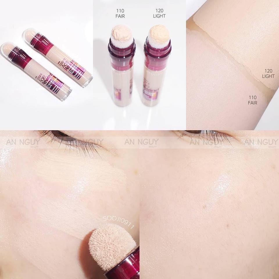 Bút Cushion Che Khuyết Điểm Maybelline Instant Age Rewind Eraser Dark Circles Treatment Concealer 60ml