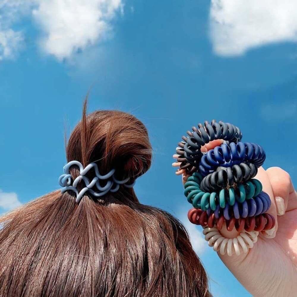 Set 6 Sợi Cột Tóc Lò Xo Kehui Hair BandCột Tóc Lò Xo Kehui Hair Band ...