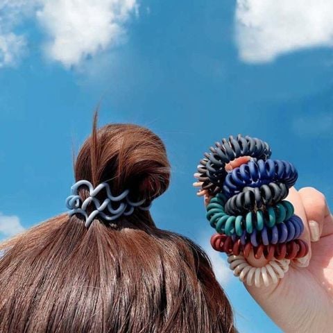 Set 6 Sợi Cột Tóc Lò Xo Kehui Hair Band