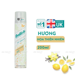 Dầu Gội Khô Batiste Dry Shampoo 200ml