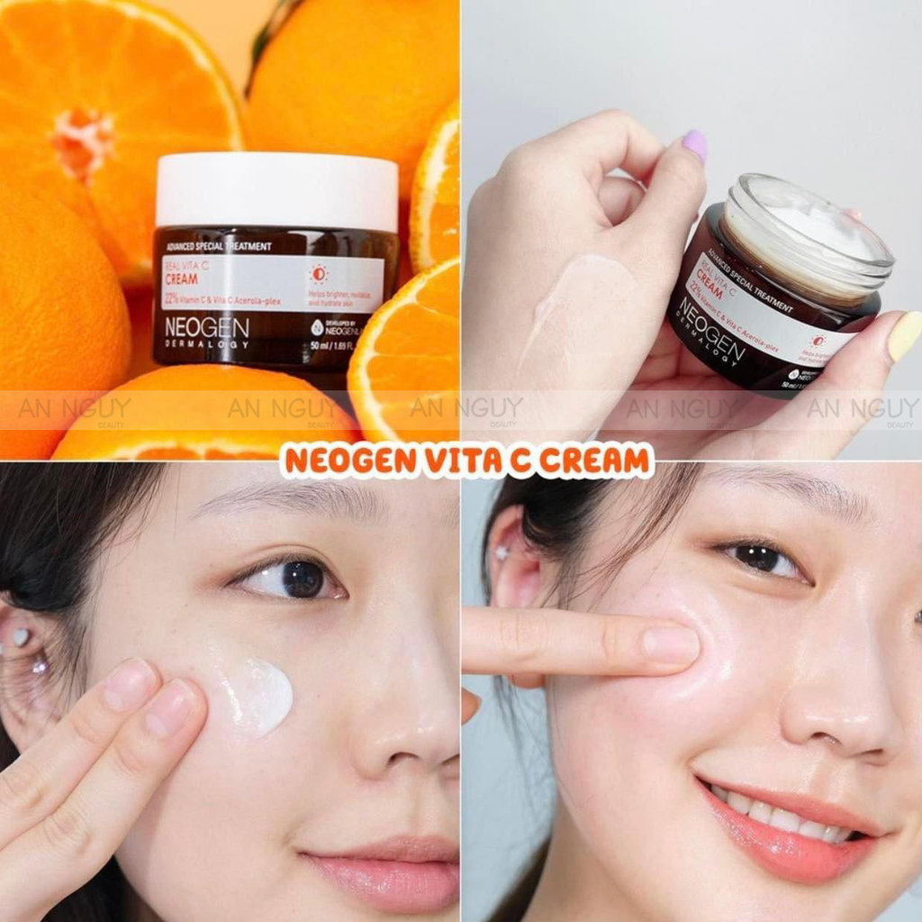 Kem Dưỡng Neogen Real Vita C Cream Giúp Trắng Da Giảm Thâm 50ml