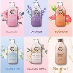 Sữa Tắm Happy Bath Natural Body Wash Chiết Xuất Thiên Nhiên, Dưỡng Ẩm Da 900g