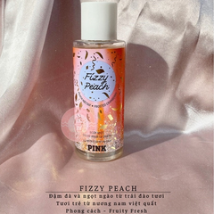 Xịt Thơm Victoria's Secret Pink Fizzy Peach & Frosted Cranberry Fragrance 250ml