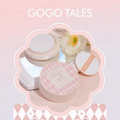 Phấn Phủ Kiêm Phấn Nước 2in1 Gogo Tales Light And Nude Pressed Powder Cushion Cream 10g