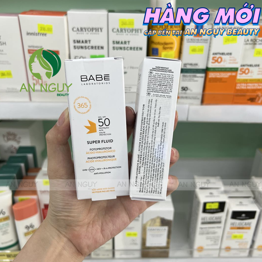 Sữa Chống Nắng Babe Face Photoprotector Fluid SPF50 50ml