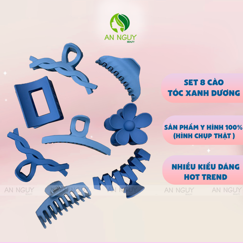 Set 8 Cào Xanh Dương Nhiều Kiểu