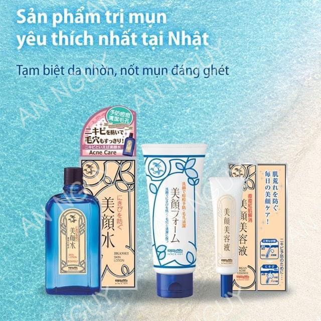 Sữa Rửa Mặt Ngăn Ngừa Mụn Bigan Meishoku 80gr