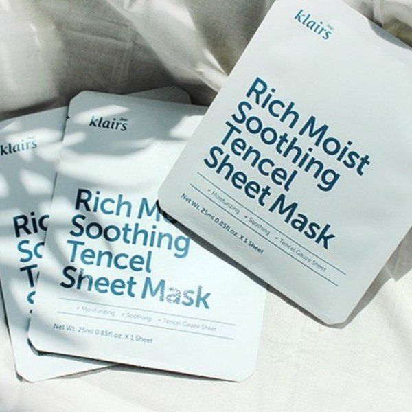 Mặt Nạ Dưỡng Da Klairs Sheet Mask Cấp Ẩm, Làm Dịu Da 25ml