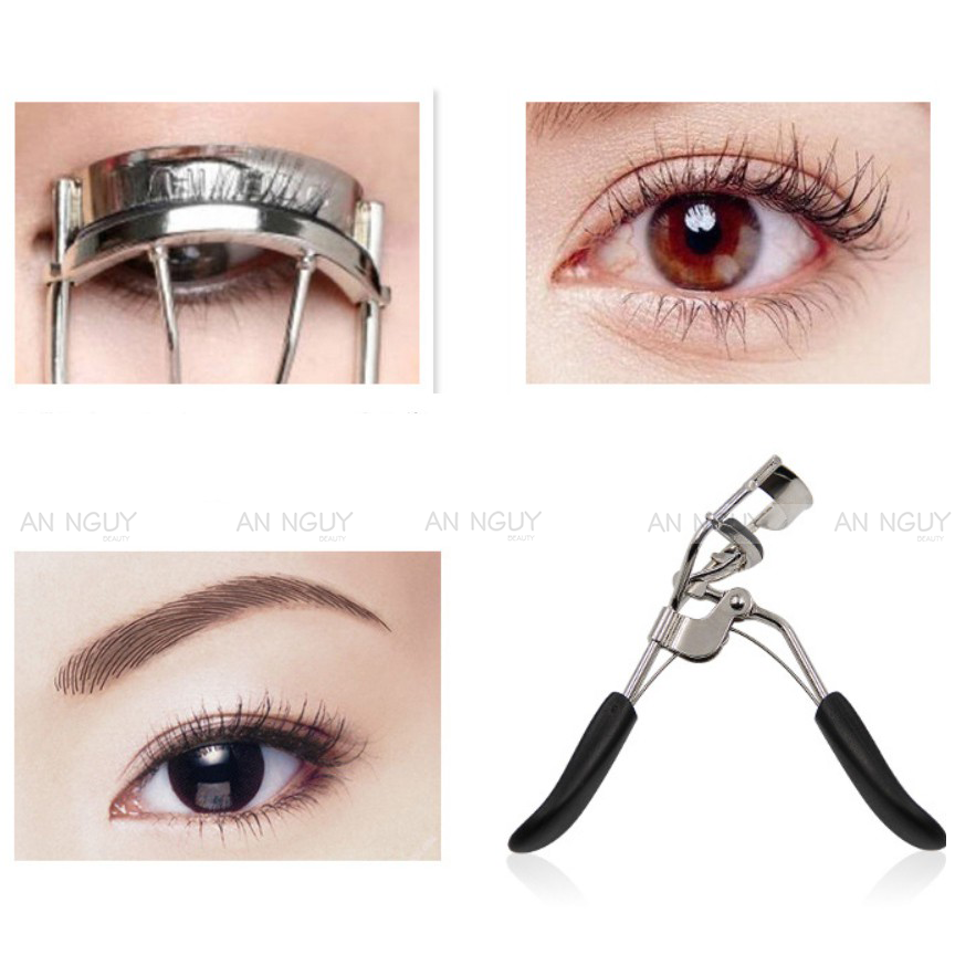 Bấm Mi Vacosi Cán Đen Modern Lash Curler - BM03 Làm Cong Mi Tự Nhiên