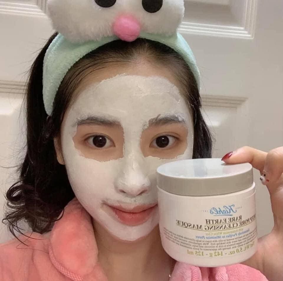 Mặt Nạ Đất Sét Kiehl’s Rare Earth Deep Pore Cleansing Masque Kiềm Dầu, Se Khít Lỗ Chân Lông