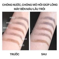 Chì Kẻ Mày 2 Đầu Gogo Tales Cloud Mist Brownpencil 0.1gr