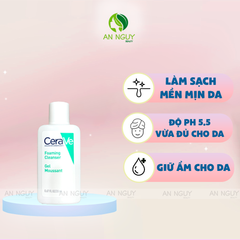 [Minisize] Sữa Rửa Mặt Da Dầu Mụn CeraVe Facial Cleanser