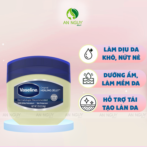 Sáp Dưỡng Ẩm Vaseline 100% Pure Petroleum Jelly 49g