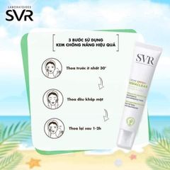 Kem Chống Nắng SVR Sebiaclear SPF50+ Crème Cho Da Hỗn Hợp, Dầu 40ml