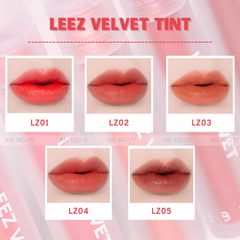 Son Kem Lì Black Rouge Leez Velvet Tint 4ml