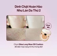 Phấn Nước Gilaa Long Wear DD Cushion Kiềm Dầu Và Dưỡng Da 13gr