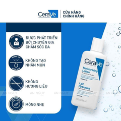 Sữa Dưỡng Ẩm Cerave Moisturising Lotion For Dry To Dry Skin Dành Cho Da Khô