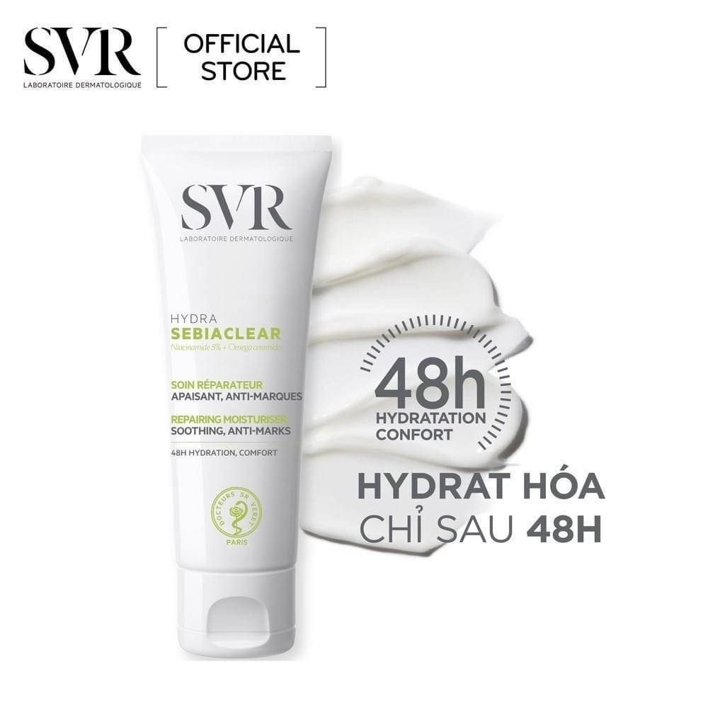 Kem Dưỡng Ẩm SVR Sebiaclear Hydra Cho Da Dầu Mụn 40ml