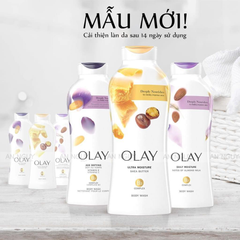 Sữa Tắm Olay Body Wash Lưu Hương Thơm Lâu 650ml (Hàng Mỹ Nhập Khẩu)