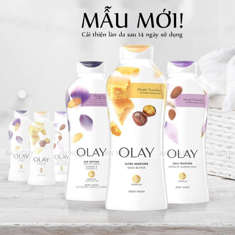 Sữa Tắm Olay Soothing Orchid & Black Currant Body Wash Hương Hoa Lan & Quả Lý Chua Lê 364ml