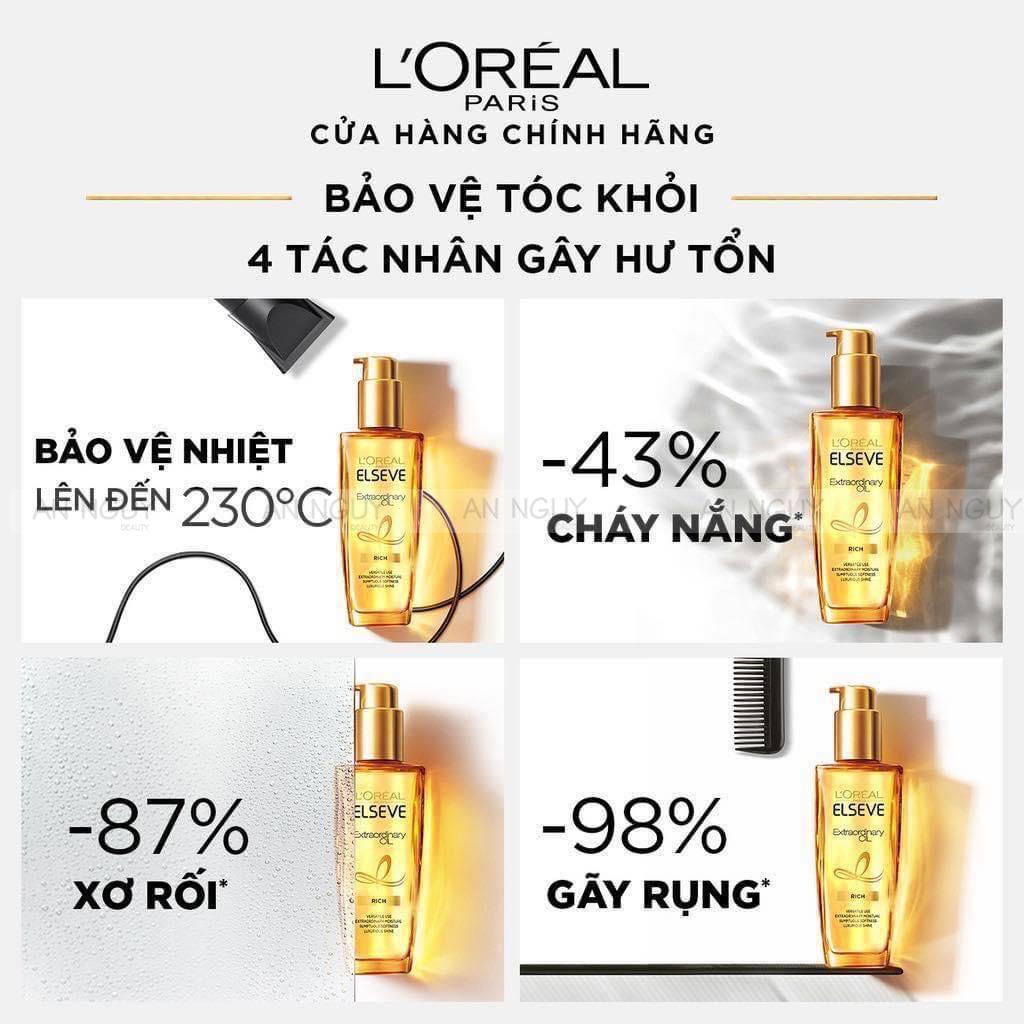 Dầu Dưỡng Tóc L'Oreal Paris Elseve Extraordinary Oil