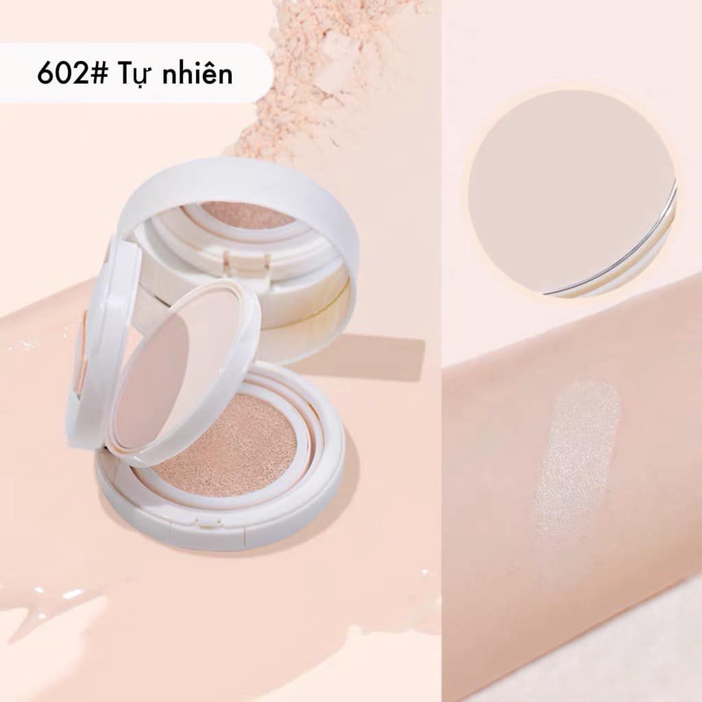 Phấn Phủ Kiêm Phấn Nước 2in1 Gogo Tales Light And Nude Pressed Powder Cushion Cream 10g