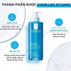 Gel Rửa Mặt La Roche-Posay Effaclar Purifying Foaming Gel For Oily Sensitive Skin Dành Cho Da Dầu, Nhạy Cảm