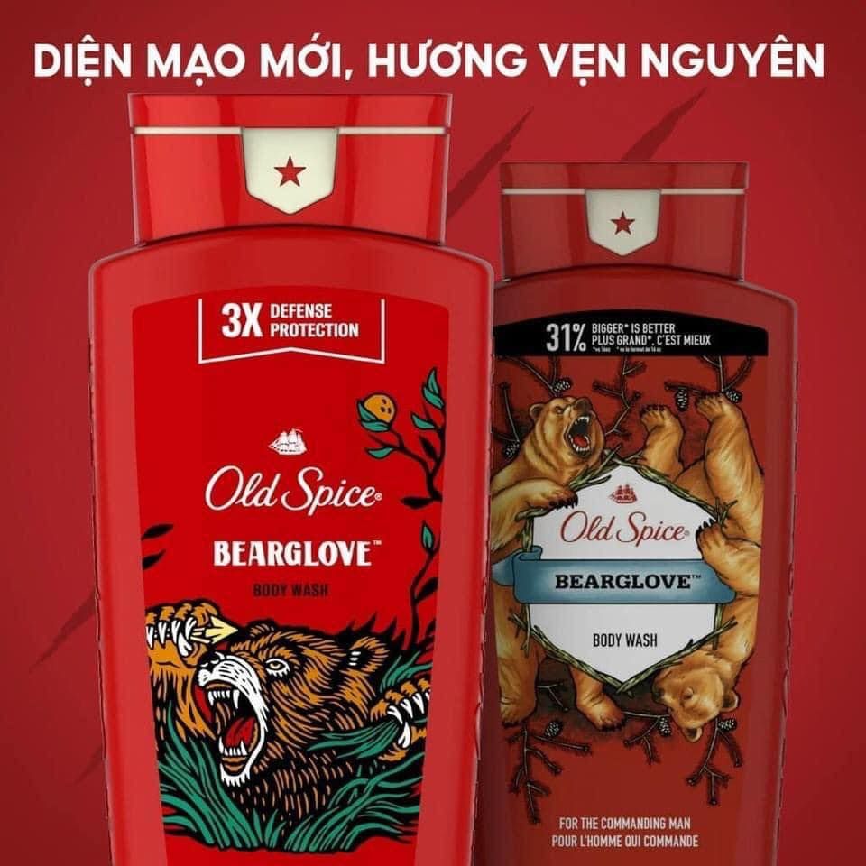 Sữa Tắm Nam Old Spice 473ml (Hàng Mỹ Nhập Khẩu)