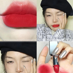 Son Thỏi Tom Ford Extreme Badass Lip Color Lipstick #01. Scarlet Shock - Đỏ Tươi 3.4gr