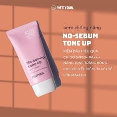 Kem Chống Nắng PrettySkin Sun Cream SPF 50+ /PA++++Bảo Vệ Da Tối Ưu 70ml