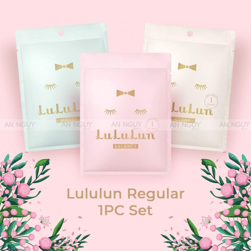 Mặt Nạ Dưỡng Ẩm LULULUN Moist Face Mask Giúp Dưỡng Ẩm Sâu