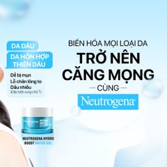 Kem Dưỡng Ẩm Neutrogena Hydro Boost Hyaluronic Acid Water Gel Cấp Ẩm, Căng Bóng Da