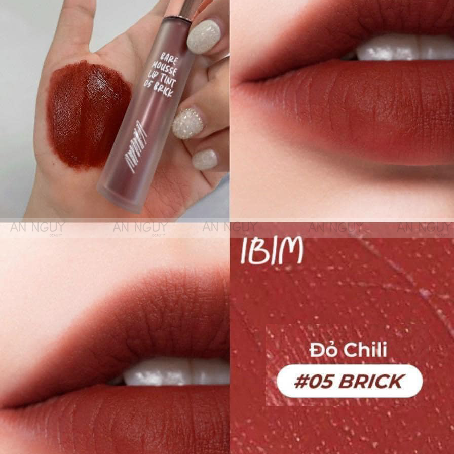 Son Kem Lì IBIM Bare Mousse Lip Tint 4.3gr