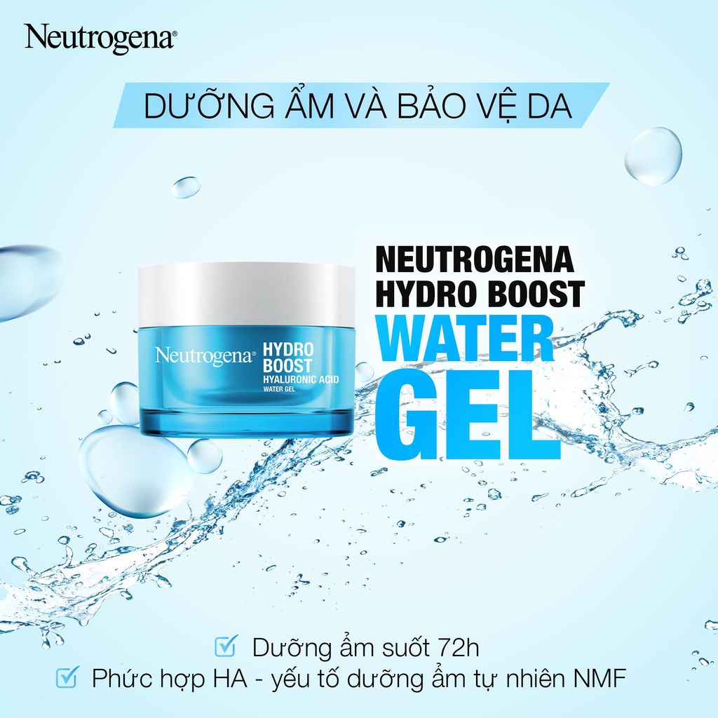 Kem Dưỡng Ẩm Neutrogena Hydro Boost Hyaluronic Acid Water Gel Cấp Ẩm, Căng Bóng Da