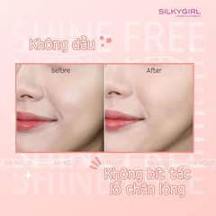 Phấn Phủ SilkyGirl Shine Free Loose Powder Dạng Bột Giảm Nhờn 10gr