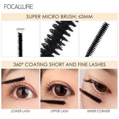 Mascara Focallure Longlash Water Proof  FA169 6gr - 01 Màu Đen