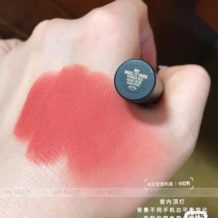 Son Thỏi MAC Powder Kiss Velvet Blur Slim Stick 2gr