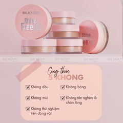 Phấn Phủ SilkyGirl Shine Free Loose Powder Dạng Bột Giảm Nhờn 10gr