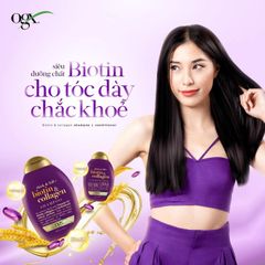 Dầu Gội OGX Shampoo Phục Hồi Tóc Hư Tổn 385ml