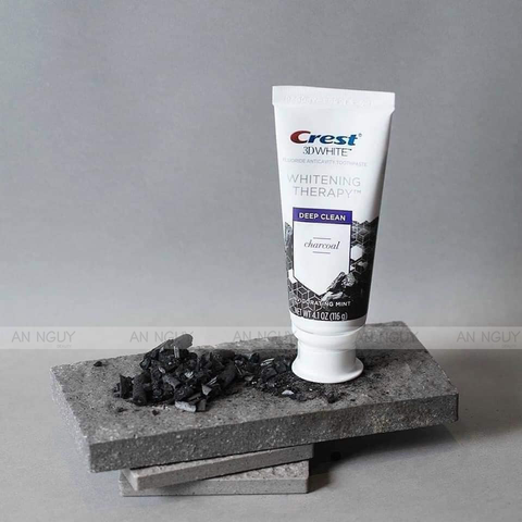 Kem Đánh Răng Crest 3D White Deep Clean Charcoal Than Hoạt Tính 116gr